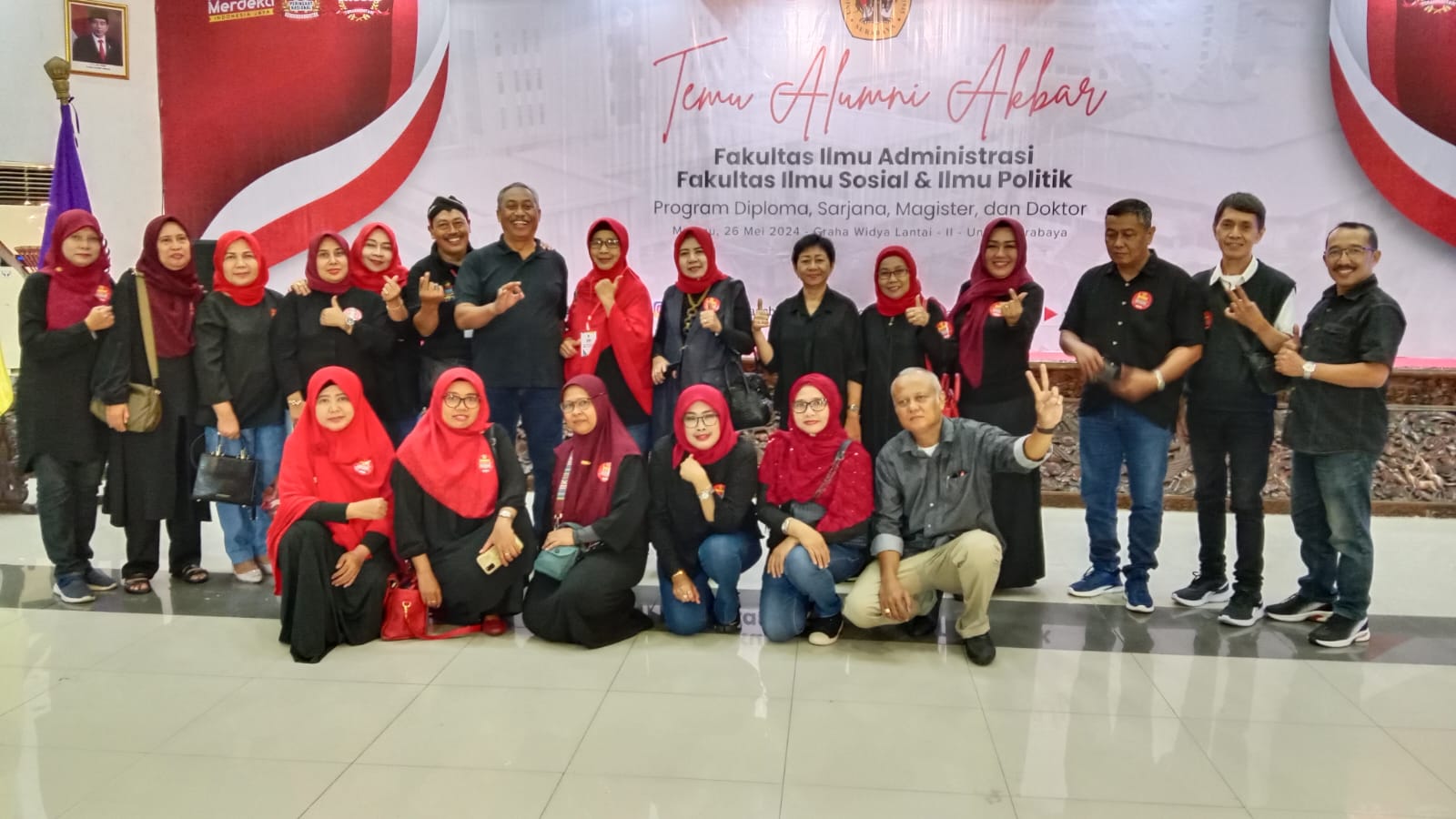 Reuni yang Penuh Kenangan, Simak Keseruan dan Kebersamaan para Alumni Fakultas Ilmu Sosial dan Ilmu Politik UNTAG Surabaya